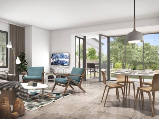 Appartement à vendre - neuf 253 000 € 3 pièces 2 chambres 61 m² 1er étage Messy 77410