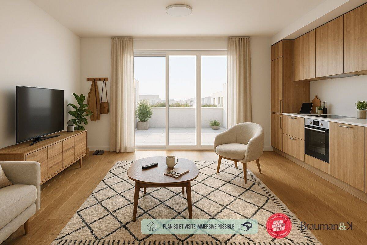 Appartement 1 pièce 34 m² · à Carbon-Blanc · 34 m² · 128 700 €