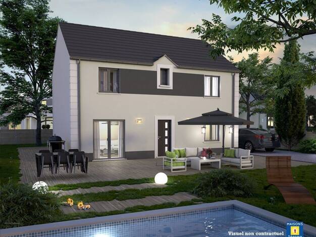Terrain avec maison neuve à vendre 214 522 € 5 pièces 3 chambres 97 m² 259 m² de terrain Ville Haute Nord Coulommiers 77120