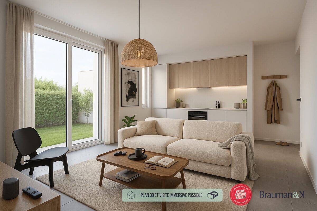 Appartement 2 pièces 44 m² · à Orléans · 44 m² · 129 000 €