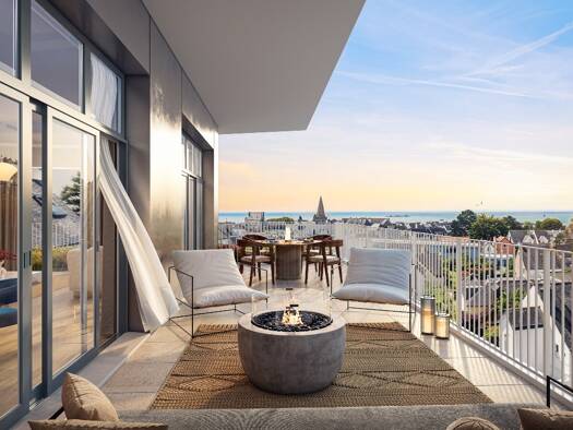 Appartement à vendre - neuf 303 000 € 2 pièces 1 chambre 52,9 m² dès le 30/06/2027 Le Bourrigo-La Nourriguel-Toulhars Larmor-Plage 56260