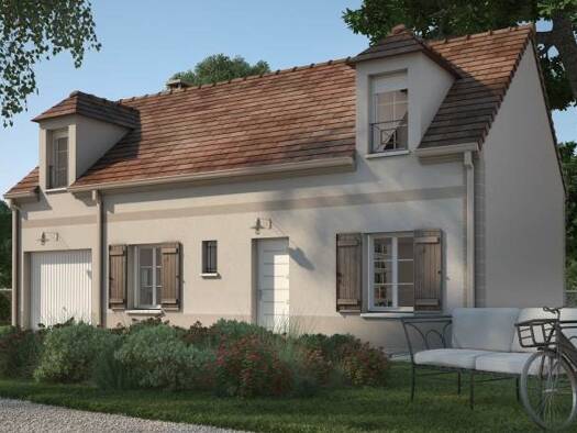 Terrain avec maison neuve à vendre 281 890 € 5 pièces 3 chambres 80 m² 819 m² de terrain Chaumont-en-Vexin 60240
