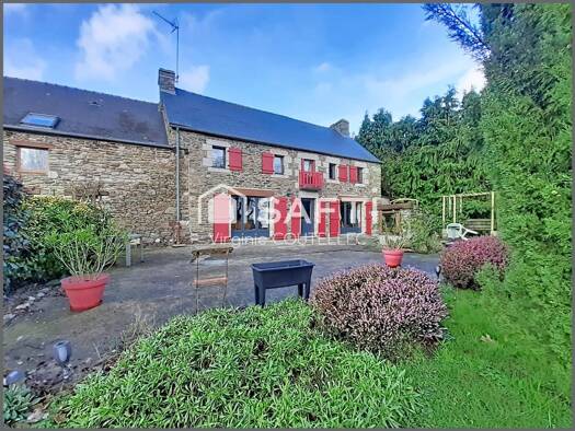 Maison à vendre 320 000 € 8 pièces 5 chambres 200 m² 2 070 m² de terrain Taupont 56800