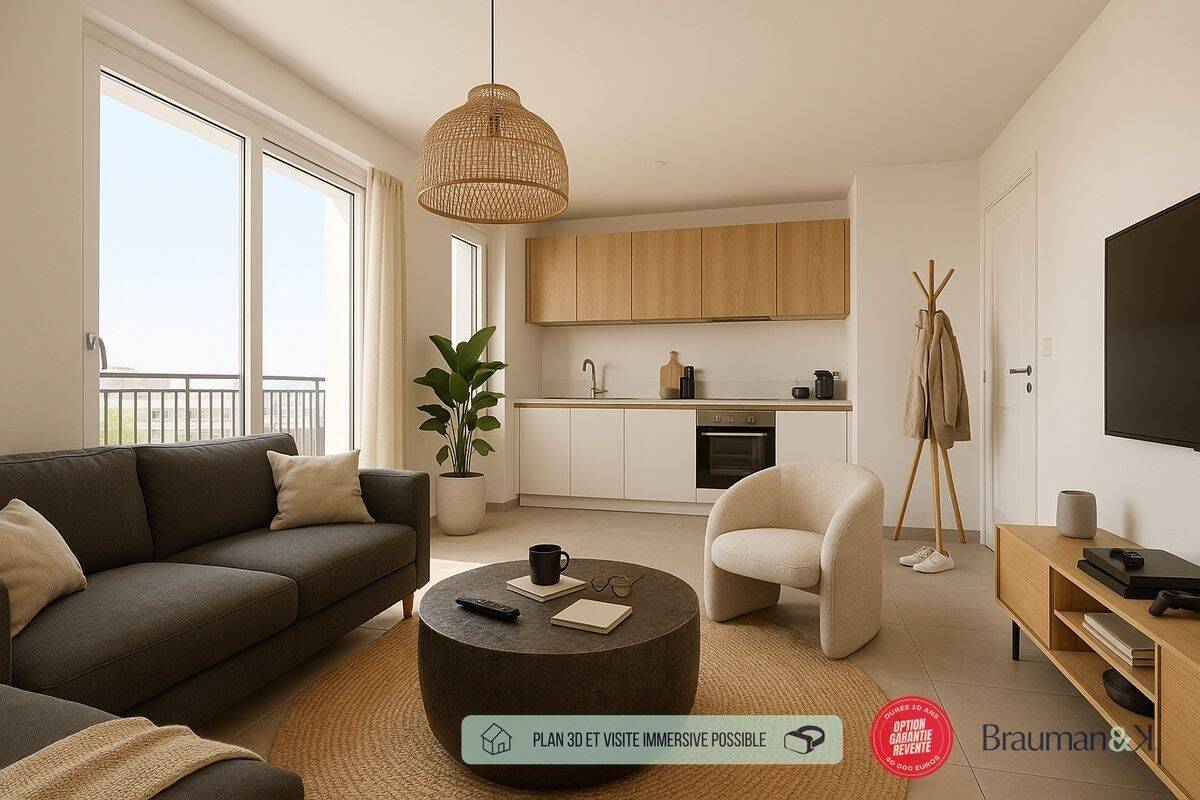 Appartement 1 pièce 38 m² · à Lyon 2ème Arrondissement · 38 m² · 260 000 €