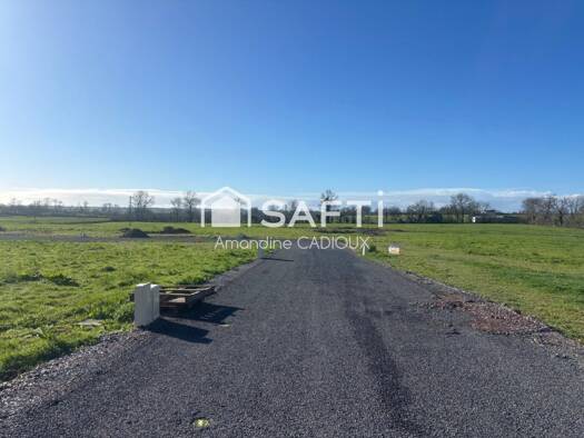 Terrain constructible viabilisé à vendre 46 080 € 632 m² de terrain Cardonville 14230