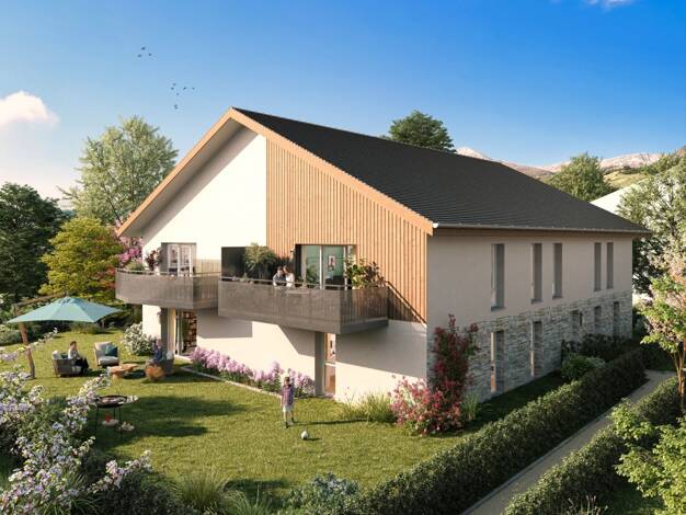 Appartement à vendre - neuf 268 286 € 3 pièces 69,1 m² 1er étage Myans 73800