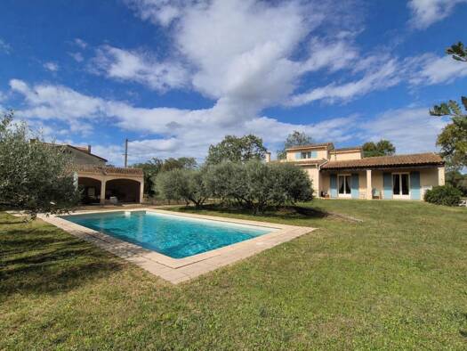 Villa à vendre 429 000 € 7 pièces 6 chambres 140 m² 6 000 m² de terrain Saint-Paulet-de-Caisson 30130