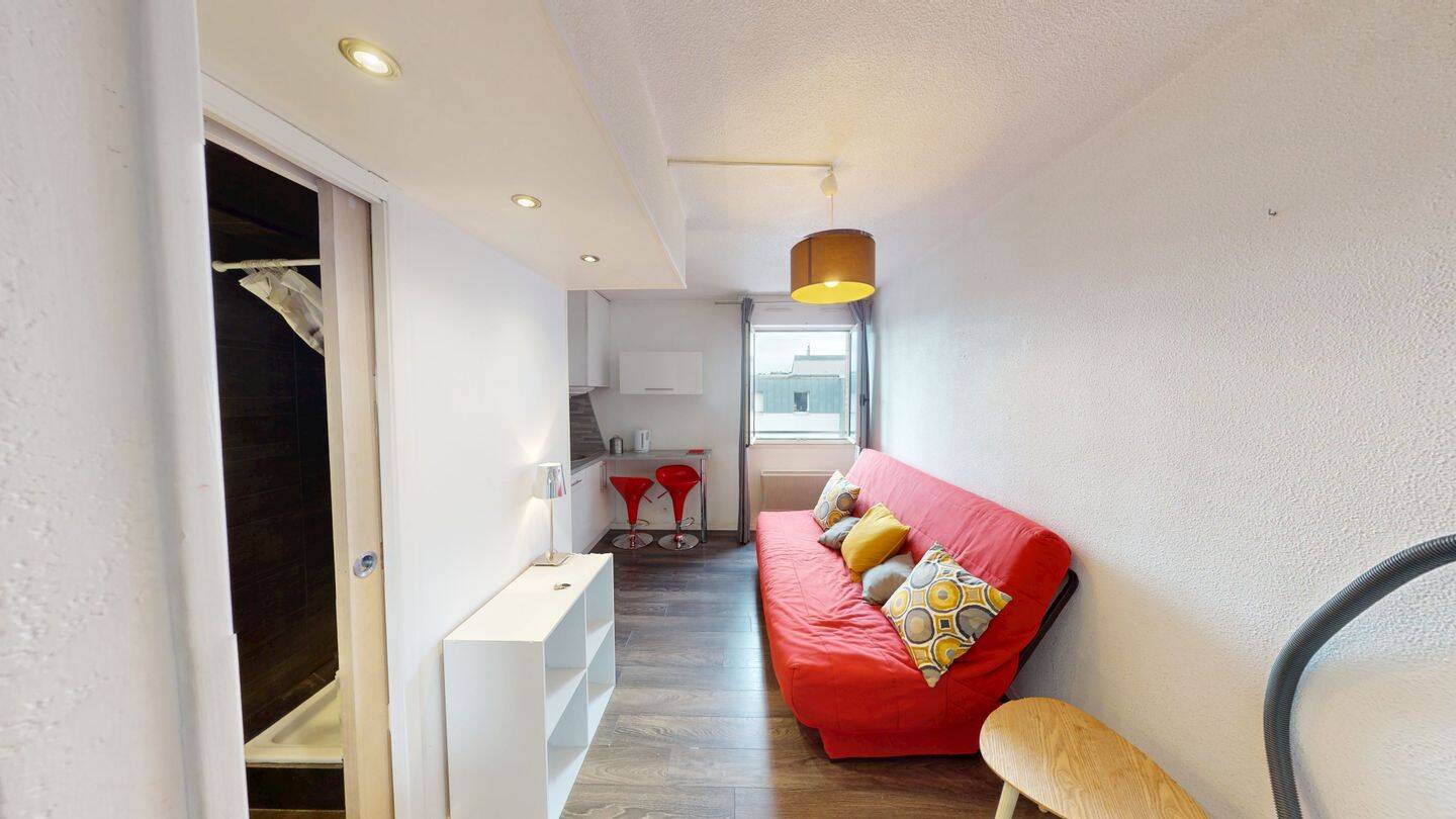 Appartement 1 pièce 15 m² · à Nantes · 15 m² · 500 €/mois