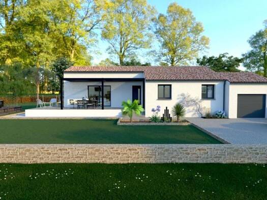 Terrain constructible viabilisé à vendre 179 900 € 784 m² de terrain Carnas 30260