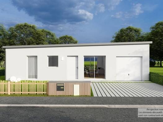 Terrain avec maison neuve à vendre 175 015 € 4 pièces 2 chambres 65 m² 533 m² de terrain Garlan 29610