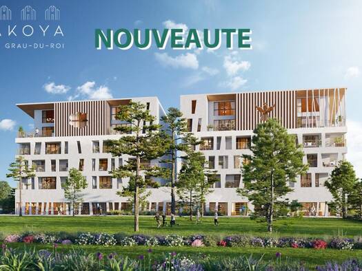 Appartement à vendre - neuf 265 300 € 2 pièces 1 chambre 47 m² Étage 2/4 Nord Le Grau-du-Roi 30240