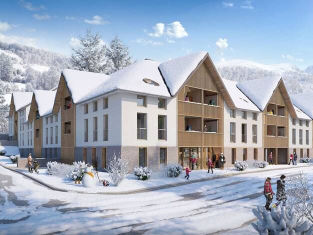 Appartement à vendre - neuf 349 000 € 3 pièces 54,6 m² 2 étages dès le 31/03/2028 Loudenvielle 65510