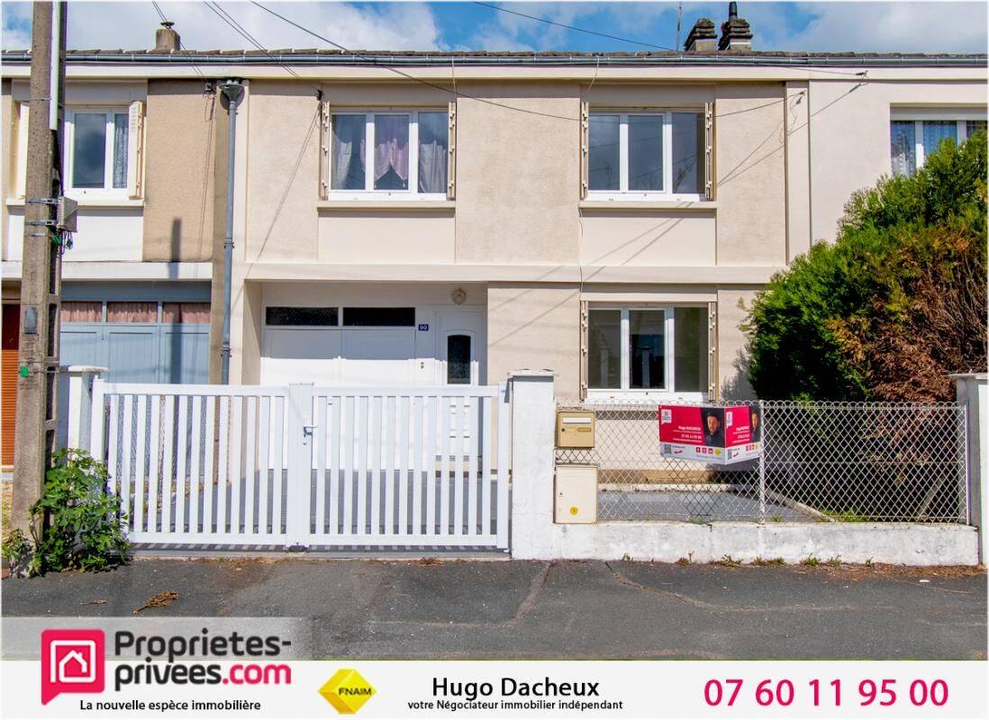 Maison 4 pièces 69 m² · à Vierzon · 68,6 m² · 660 €/mois