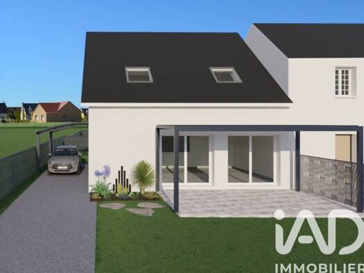 Maison à vendre 129 000 € 3 pièces 2 chambres 90 m² 400 m² de terrain Montigny 76380