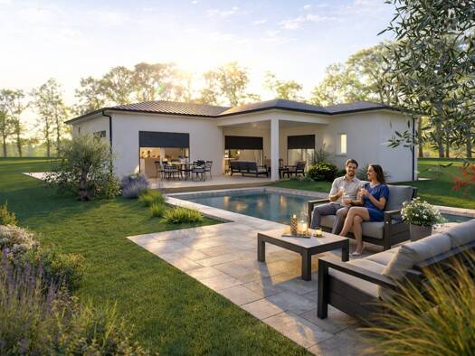 Terrain avec maison neuve à vendre 295 000 € 7 pièces 3 chambres 130 m² 900 m² de terrain Champcevinel 24750