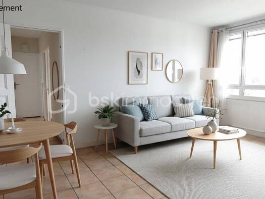 Appartement à vendre 139 000 € 3 pièces 2 chambres 60,7 m² Étage 6/7 Gate Vigne Mantes-la-Jolie 78200