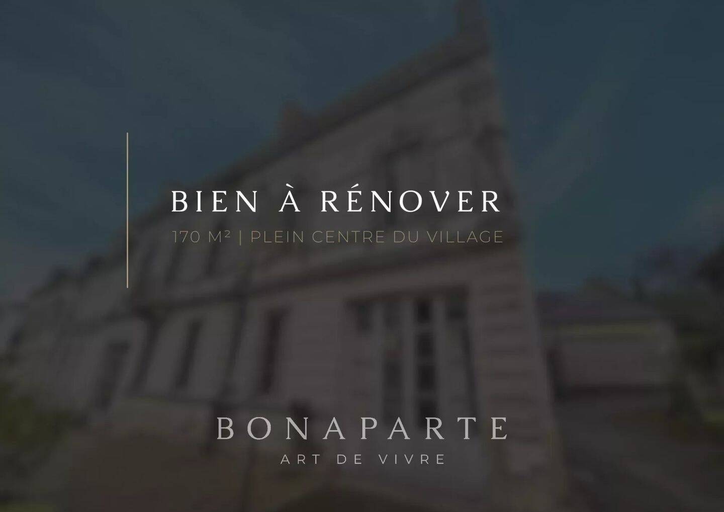 Maison 9 pièces 170 m² · à Mouliherne · 170 m² · 79 900 €