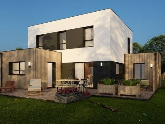 Terrain avec maison neuve à vendre 265 347 € 4 pièces 3 chambres 115 m² 571 m² de terrain Châteauneuf-du-Faou 29520