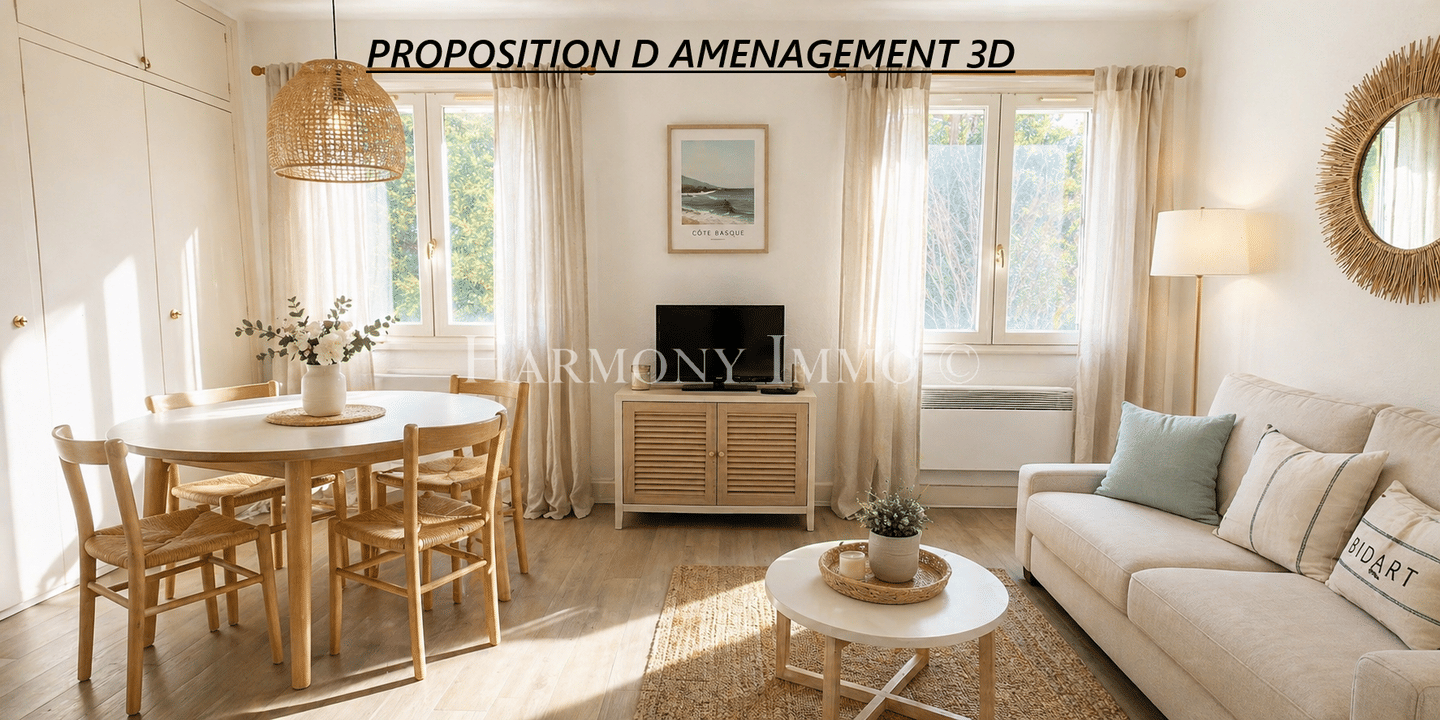 Appartement 1 pièce 20 m² · à Saint-Jean-de-Luz · 20,5 m² · 159 900 €