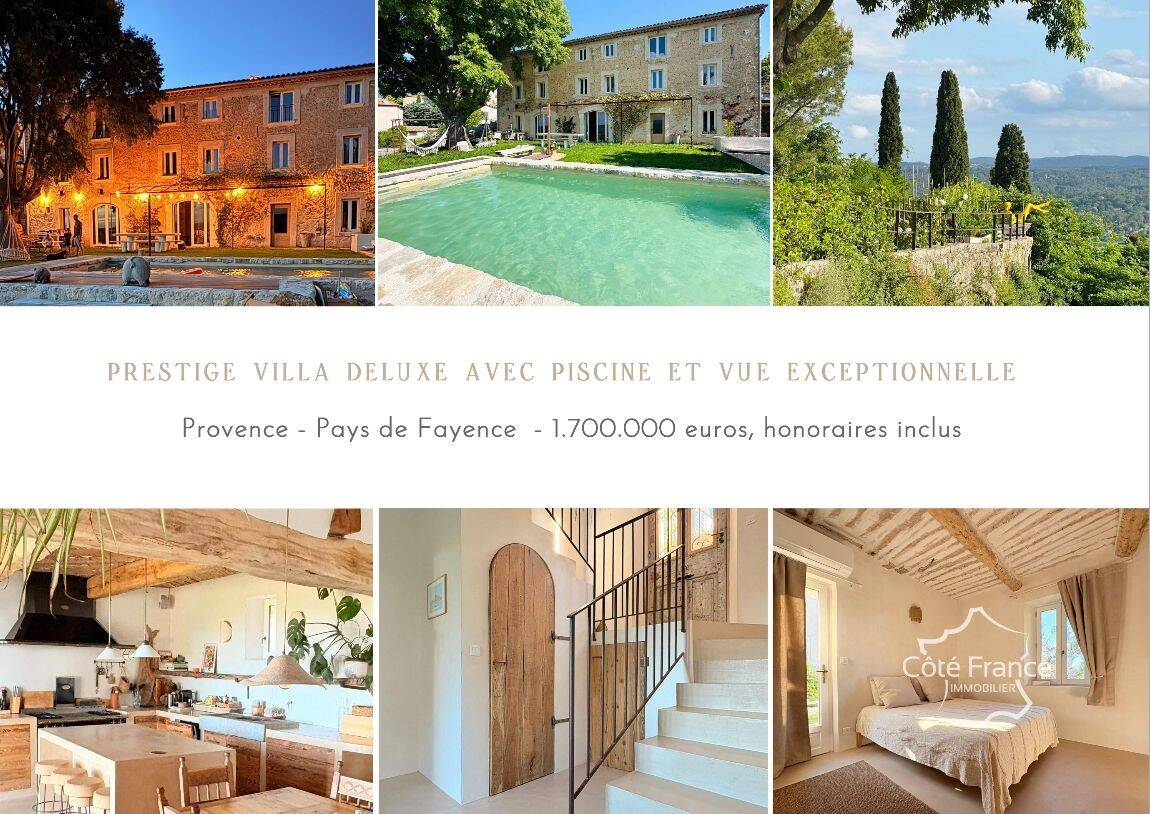 Maison 9 pièces 239 m² · à Fayence · 239 m² · 1 700 000 €