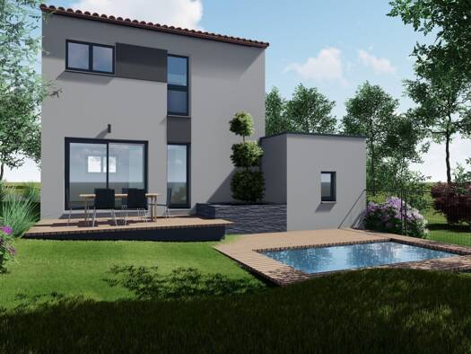 Terrain avec maison neuve à vendre 394 500 € 4 pièces 3 chambres 85 m² 442 m² de terrain Nord Nord Ouest Baillargues 34670