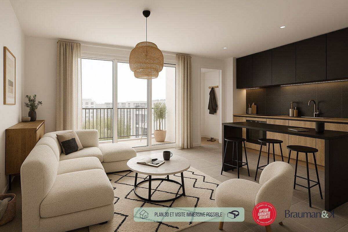 Appartement 4 pièces 66 m² · à Hem · 66 m² · 284 900 €