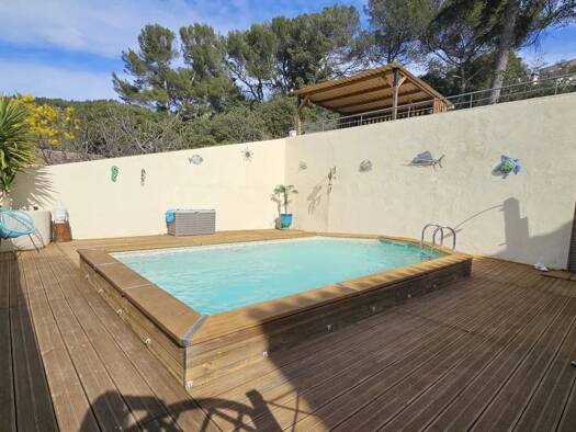 Maison à vendre 449 000 € 3 pièces 1 chambre 85 m² 300 m² de terrain Ouest-La Plaine Gémenos 13420