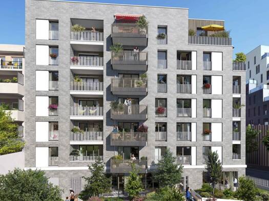Appartement à vendre - neuf 161 200 € 1 pièce 26,7 m² 2ème étage La Saussaie Beauclair Rosny-sous-Bois 93110