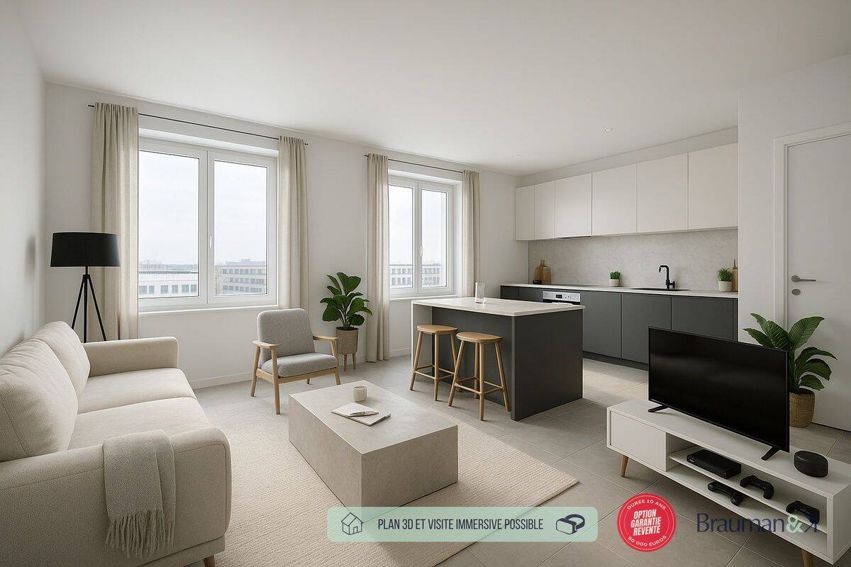 Appartement 4 pièces 76 m² · à Rennes · 76 m² · 311 000 €