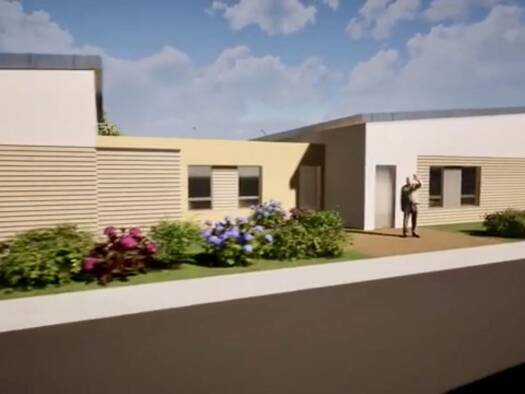 Maison de plain-pied à vendre - neuf 283 640 € 4 pièces 3 chambres 70 m² 172 m² de terrain Carantec 29660