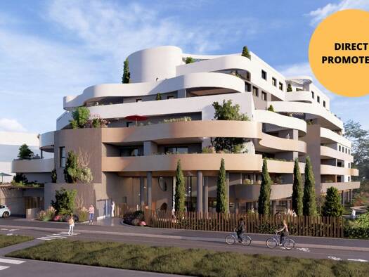 Appartement à vendre - neuf 265 000 € 2 pièces 1 chambre 46,4 m² dès le 31/03/2027 Zone d'Activité le Soriech-Commandeurs-La Banquière Lattes 34970