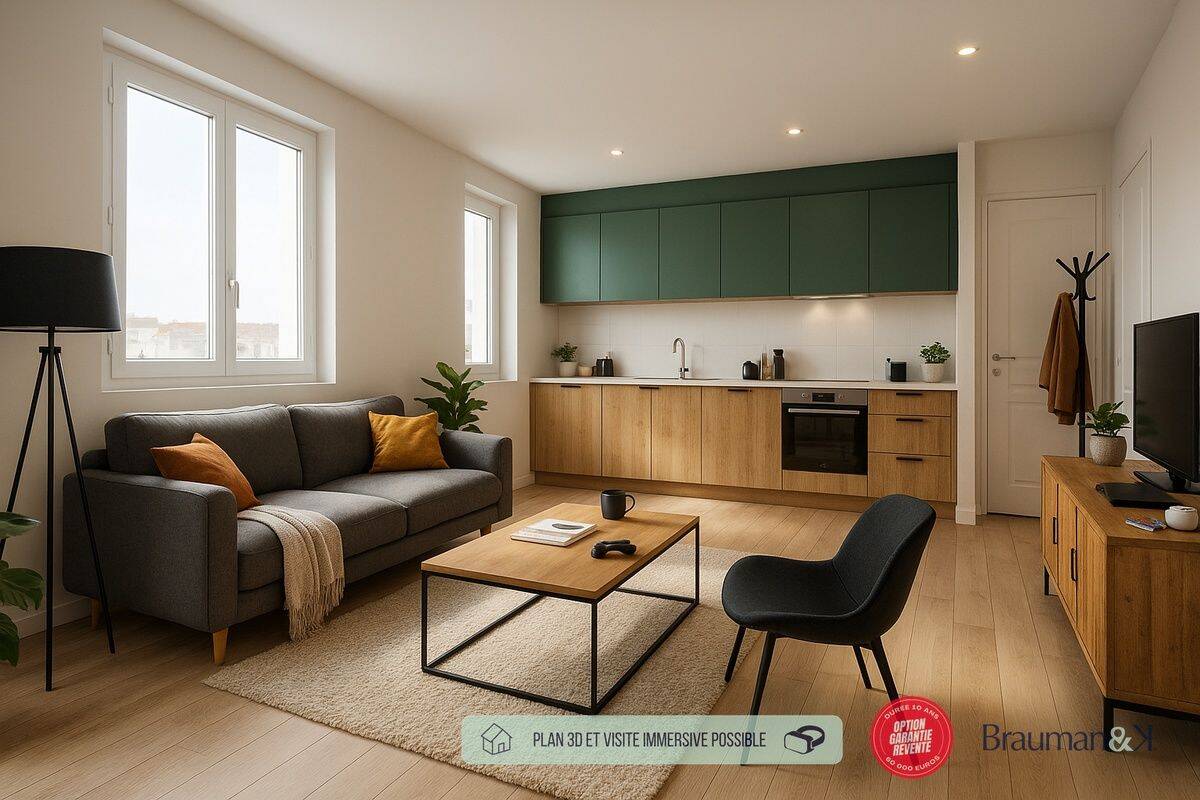 Appartement 2 pièces 39 m² · à Toulouse · 39 m² · 181 900 €