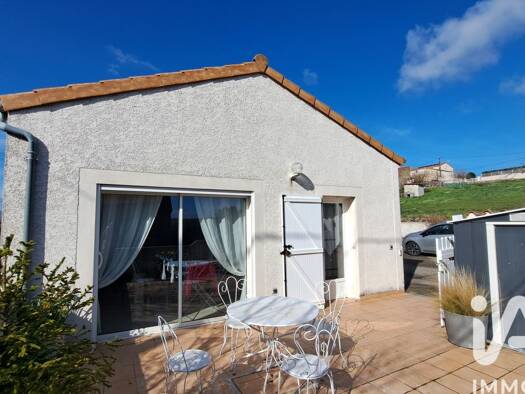 Maison de plain-pied à vendre 126 000 € 3 pièces 2 chambres 63 m² 156 m² de terrain Ardoix 07290