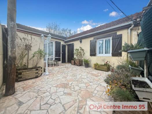 Maison à vendre 265 000 € 4 pièces 2 chambres 60 m² 100 m² de terrain Coteaux-Felifeu Argenteuil 95100