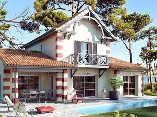 Terrain avec maison neuve à vendre 650 000 € 4 pièces 3 chambres 115 m² 900 m² de terrain Lanton 33138