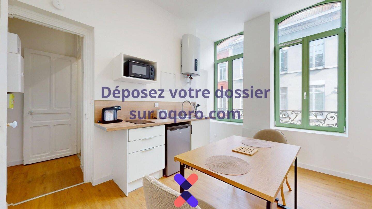 Appartement 2 pièces 40 m² · à Roubaix · 40,2 m² · 800 €/mois