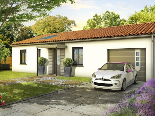 Terrain avec maison neuve à vendre 215 000 € 3 pièces 2 chambres 75 m² 223 m² de terrain Elne 66200