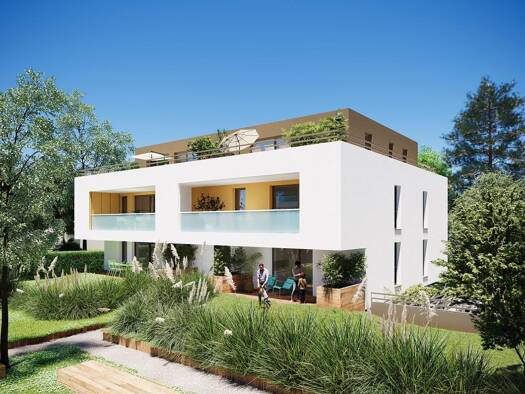 Appartement à vendre - neuf 229 000 € 2 pièces 1 chambre 43 m² 3 étages Centre Lingolsheim 67380