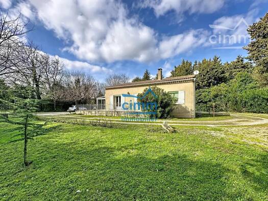 Maison à vendre 360 000 € 4 pièces 3 chambres 103 m² 2 344 m² de terrain Nord Le Thor 84250