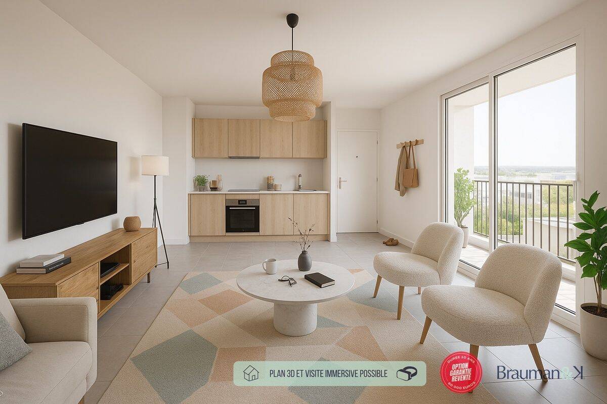 Appartement 3 pièces 61 m² · à Saverne · 61 m² · 221 000 €
