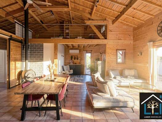 Maison de plain-pied à vendre 470 000 € 6 pièces 4 chambres 184 m² 1 059 m² de terrain Bressolles 01360