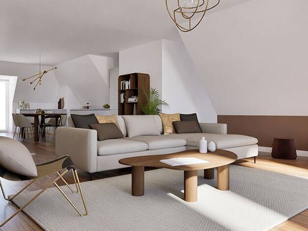 Appartement à vendre - neuf 265 000 € 3 pièces 59,3 m² 1er étage Ouest-Sud Ouest Amboise 37400