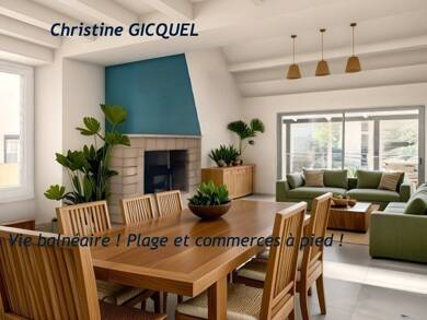 Maison de ville à vendre 565 000 € 8 pièces 5 chambres 158 m² 812 m² de terrain Les Pins Saint-Brevin-les-Pins 44250