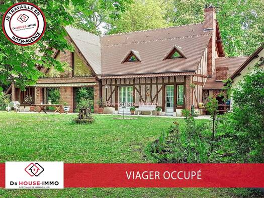 Maison en viager occupé Bouquet 360 000 € 6 pièces 4 chambres 210 m² 12 709 m² de terrain Olivet 45160