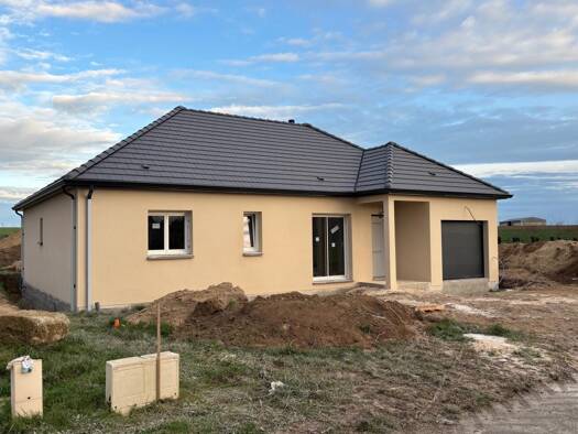 Terrain avec maison neuve à vendre 248 900 € 5 pièces 4 chambres 90 m² 500 m² de terrain Berméricourt 51220