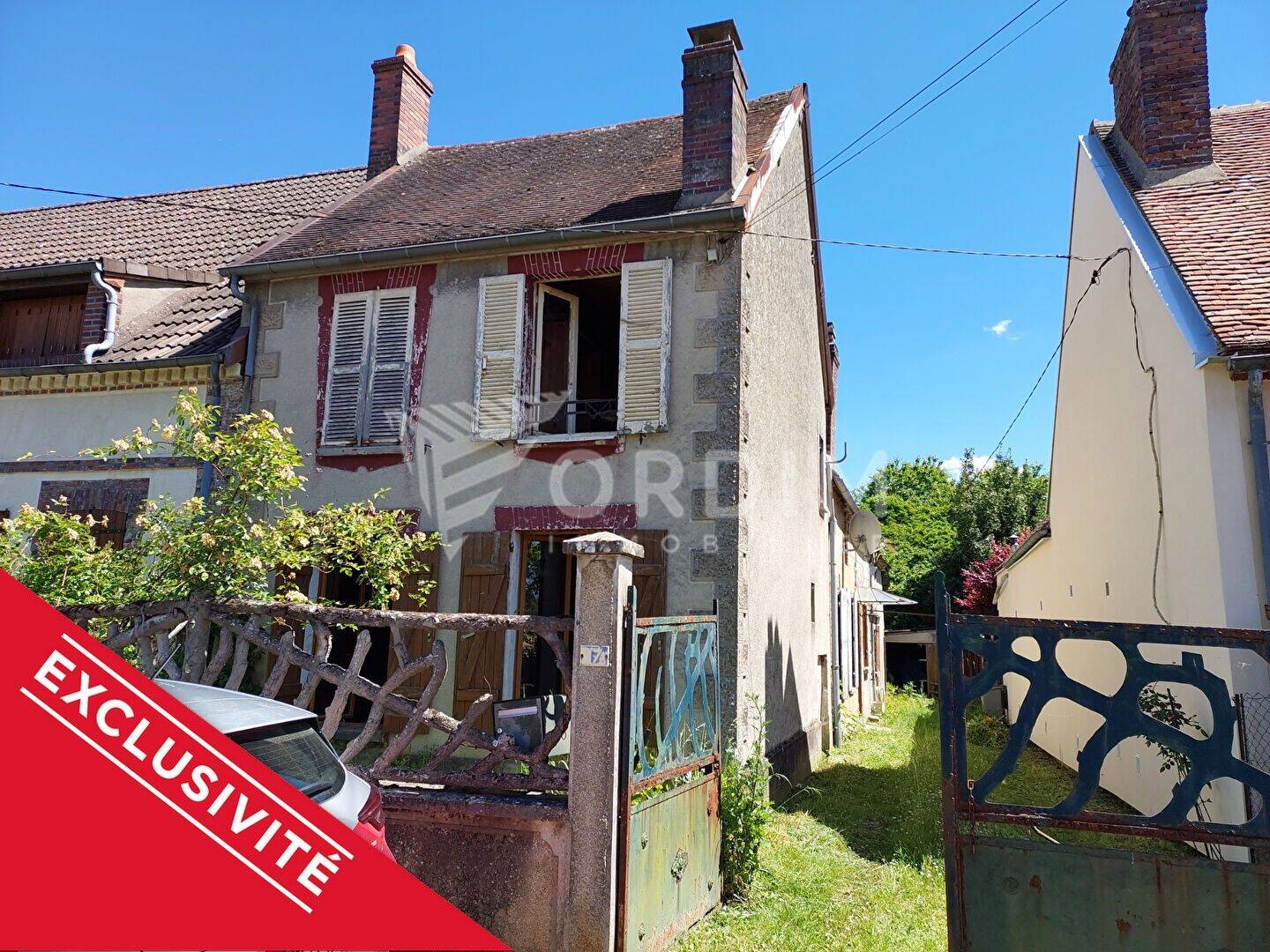 Maison 3 pièces 96 m² · à Courgenay · 95,7 m² · 48 500 €