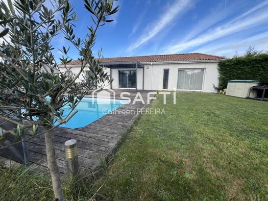 Maison de plain-pied à vendre 329 000 € 5 pièces 4 chambres 118 m² 604 m² de terrain Montastruc-la-Conseillère 31380