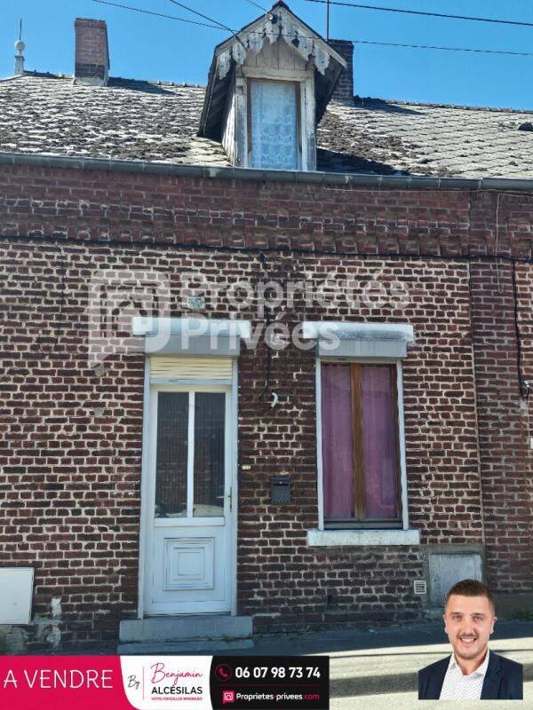 Maison 5 pièces 66 m² · à Hirson · 66 m² · 29 990 €