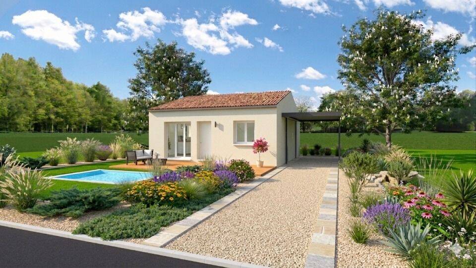 Maison 3 pièces 58 m² · à Laudun-l'Ardoise · 58 m² · 164 200 €