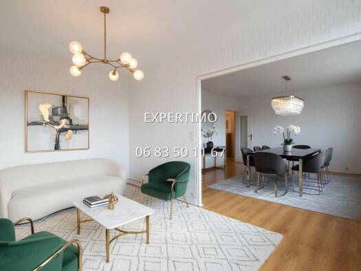 Appartement à vendre 155 000 € 5 pièces 3 chambres 77,9 m² Étage 5/10 Centre Ville Ouest Voiron 38500